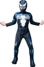 Venom deluxe 132 cm (5-7 vuotta) topattu asu maski spiderman