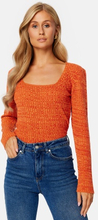 BUBBLEROOM Noelle knitted top Orange XL