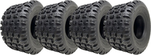 18x10-8 ATV Quad Tyres OBOR Advent Tubeless 255/50-8 Road Legal 102kg (Set of 4)