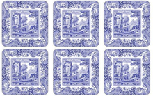 Blue Italian Coasters 6-Pack - Spode