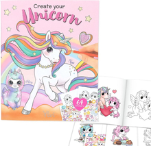 Ylvi Create your Unicorn Coloring book