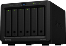Synology Disk Station DS620slim - NAS-palvelin - 6 lokeroa - SATA 6Gb/s - RAID 0, 1, 5, 6, 10, JBOD - RAM 2 GB - Gigabit Ethernet - iSCSI-tuki