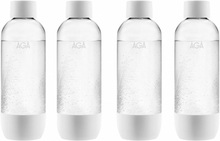 4-pack AGA AQVIA PET-flaska, 1L (Vit)