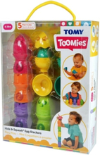 Tomy Toomies Hide & Squeak Egg Stackers