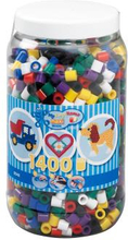 HAMA - Maxi Beads - Beads in bucket - 1400pcs