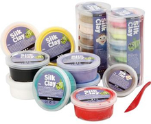 Silk Clay - Assorted Colours, 22 tubs