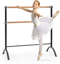 Barre Anna dubbel-balettstång, fristående, 110 x 113 cm, 2 x 38mm Ø