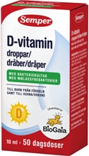 Semper D-vitamindroppar 50 dagsdoser 10 ml