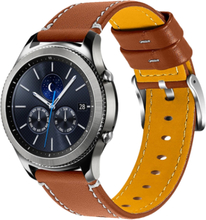 Samsung Gear S3 / Galaxy Watch 46mm Læderrem i Ægte Pavia Læder