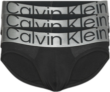 Hip Brief 3Pk Underbukser Y-front Briefs Black Calvin Klein