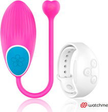 Ovetto vibrante Wearwatch egg wireless tecnologia watchme fucsia e bianco