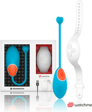 Ovetto vibrante Wearwatch egg wireless technology watchme blu e bianco