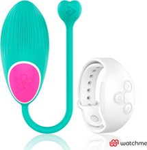 Ovetto vibrante Wearwatch egg wireless technology watchme aquamarina e bianco
