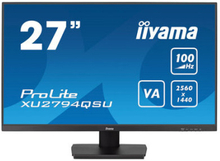 iiyama ProLite XU2794QSU-B6 platta pc-skärmar 68,6 cm (27") 2560 x 1440 pixlar Wide Quad HD LCD Svart