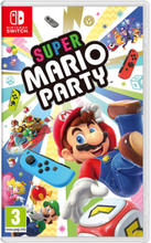 Nintendo Super Mario Party Standard Förenklad kinesiska, Tyska, Nederländska, Engelska, Spanska, Franska, Italienska, Japanska, Koreanska, Ryska Nintendo Switch