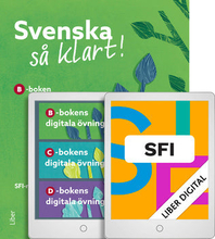 Liber Sfi Digital och Svenska så klart! B-boken med digitala övningar