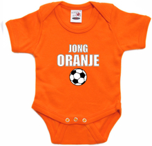 Oranje romper jong oranje Holland / Nederland supporter voor babys