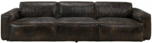 BUDDY Soffa 4-sits - Leather Fudge