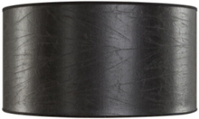 SHADE CYLINDER Lampskärm M - Leather Black