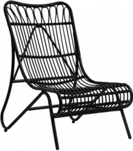 HAZEL Lounge Chair - Svart