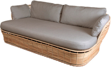 BASKET Soffa 2-sits – Natural inkl. Taupe dynset