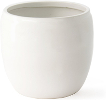 Ernst Glassert keramikk krukke hvit 21 cm.