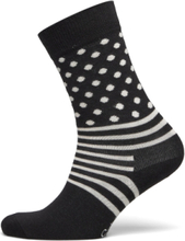 4-Pack Classic Black & White Socks Gift Set Underwear Socks Regular Socks Svart Happy Socks*Betinget Tilbud
