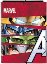 Folder The Avengers Infinity Rød Sort A4