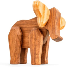 FableWood træfigur - Elefantmor