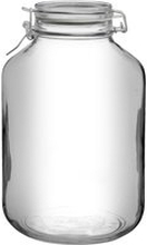 Bormioli Rocco Glasburk med bygel Fido Herm; 495.7cl, 17.5x27.9 cm (ØxH); Transparent; 6 Styck / Förpackning