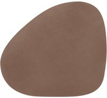 VEGA Bordstablett Kaja oval; 37x45 cm (BxL); Gråbrun; Oval; 4 Styck / Förpackning