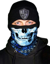 Hydro Skull Frost Tech Face Shield / Microfiber Fleece Hals