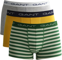 Grønn Gant 3-pack garn-fargede stripe-stammer Boxer