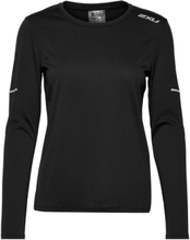 Aero Long Sleeve Sport T-shirts & Tops Long-sleeved Black 2XU
