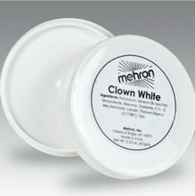 Clown White - 200 gr Mehron Ansikt & Kroppsmaling