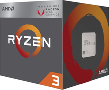 AMD Ryzen 3 3200G - 3,6 GHz - 4 ydintä - 4 tråde - 4 MB välimuisti - Socket AM4 - Laatikko - Laatikko