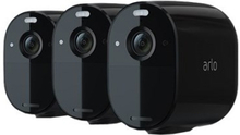 Arlo Essential Spotlight Camera Black 3-pack