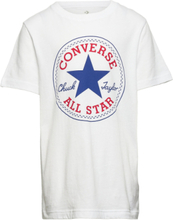 Cnvb Chuck Patch Tee / Cnvb Chuck Patch Tee T-shirts Short-sleeved Hvit Converse*Betinget Tilbud