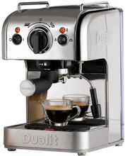 Dualit Espressomaskin 3 In 1 C Offee Espressomaskine - Sølv