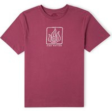 Avatar Fire Nation Unisex T-Shirt - Burgundy - M