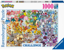 Pussel Challenge Puz.-Pokémon 1000p