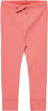 Rib Jersey Leggings W. String Leggings Rosa Copenhagen Colors*Betinget Tilbud