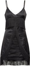 Lisbon Slip Dress Kort Kjole Black DESIGNERS, REMIX