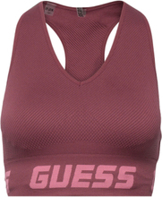 Trudy Seamless Active Top Lingerie Bras & Tops Sports Bras - ALL Lilla Guess Activewear*Betinget Tilbud