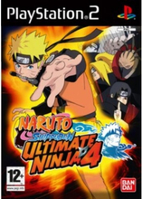 Naruto Shippuden Ultimate Ninja 4 - Playstation 2