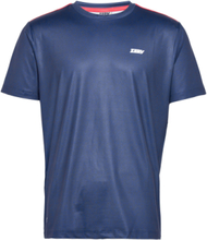 Zerv Houston T-Shirt T-shirts Short-sleeved Marineblå Zerv*Betinget Tilbud