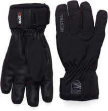 Ferox Primaloft - 5 Finger Pink-7 Accessories Gloves & Mittens Gloves Svart Hestra*Betinget Tilbud