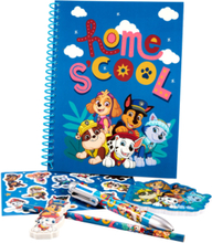 Paw Patrol Writing Set With A5 Book & Multi-Col.pen Toys Creativity Drawing & Crafts Drawing Stati Ry Blue Paw Patrol