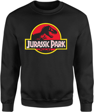 Jurassic Park Logo Sweatshirt - Black - XS - Black