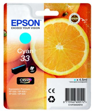 Epson Epson 33 Inktpatroon cyaan T3342 Replace: N/A